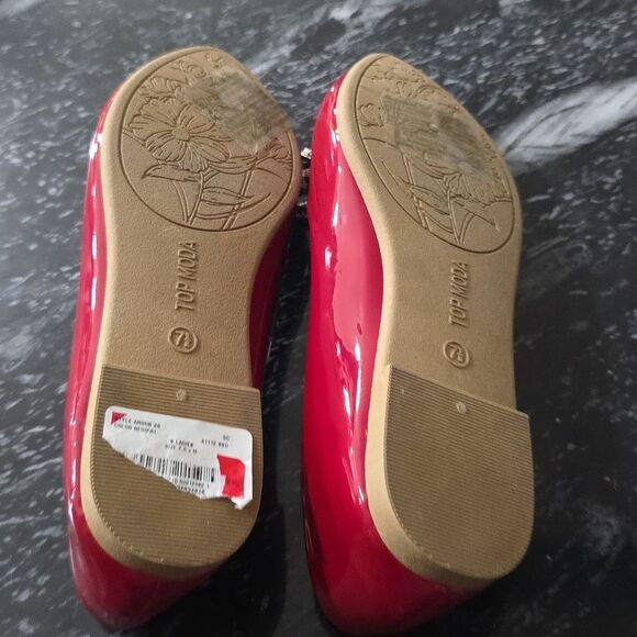 BRAND NEW TOP MODA COMFORT  with  RHINESTONE BOW WOMEN  FLAT R3 - Picture 11 of 15